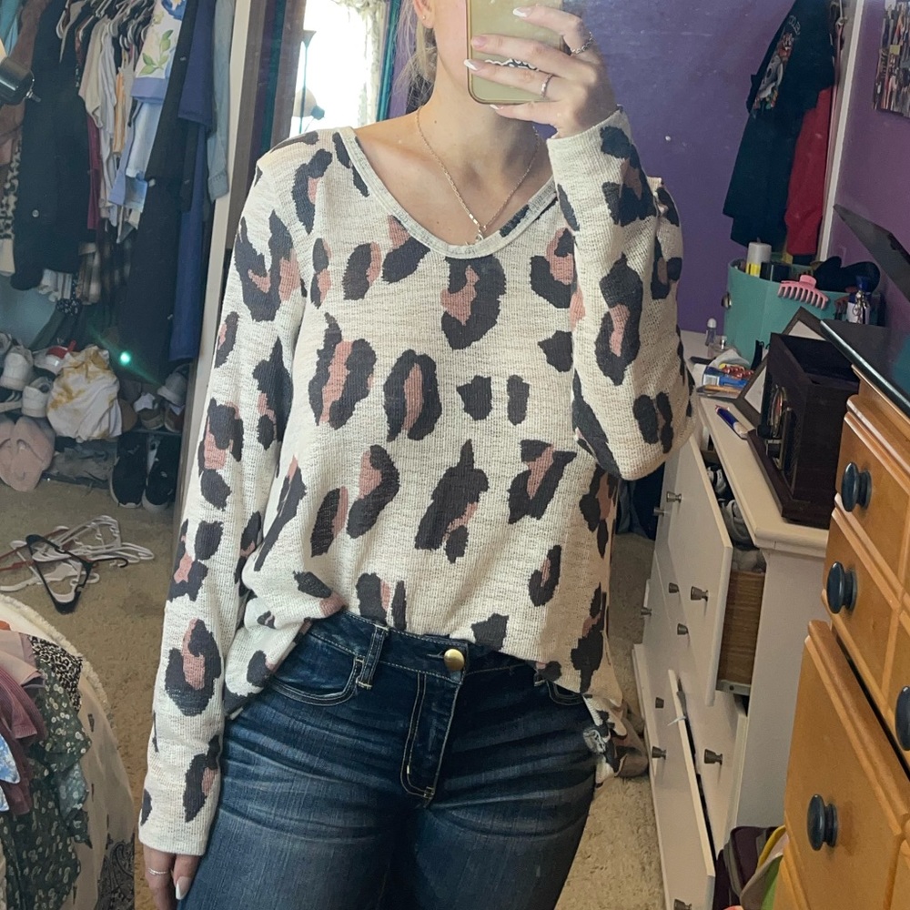 Urban Posh Boutique leopard shirt